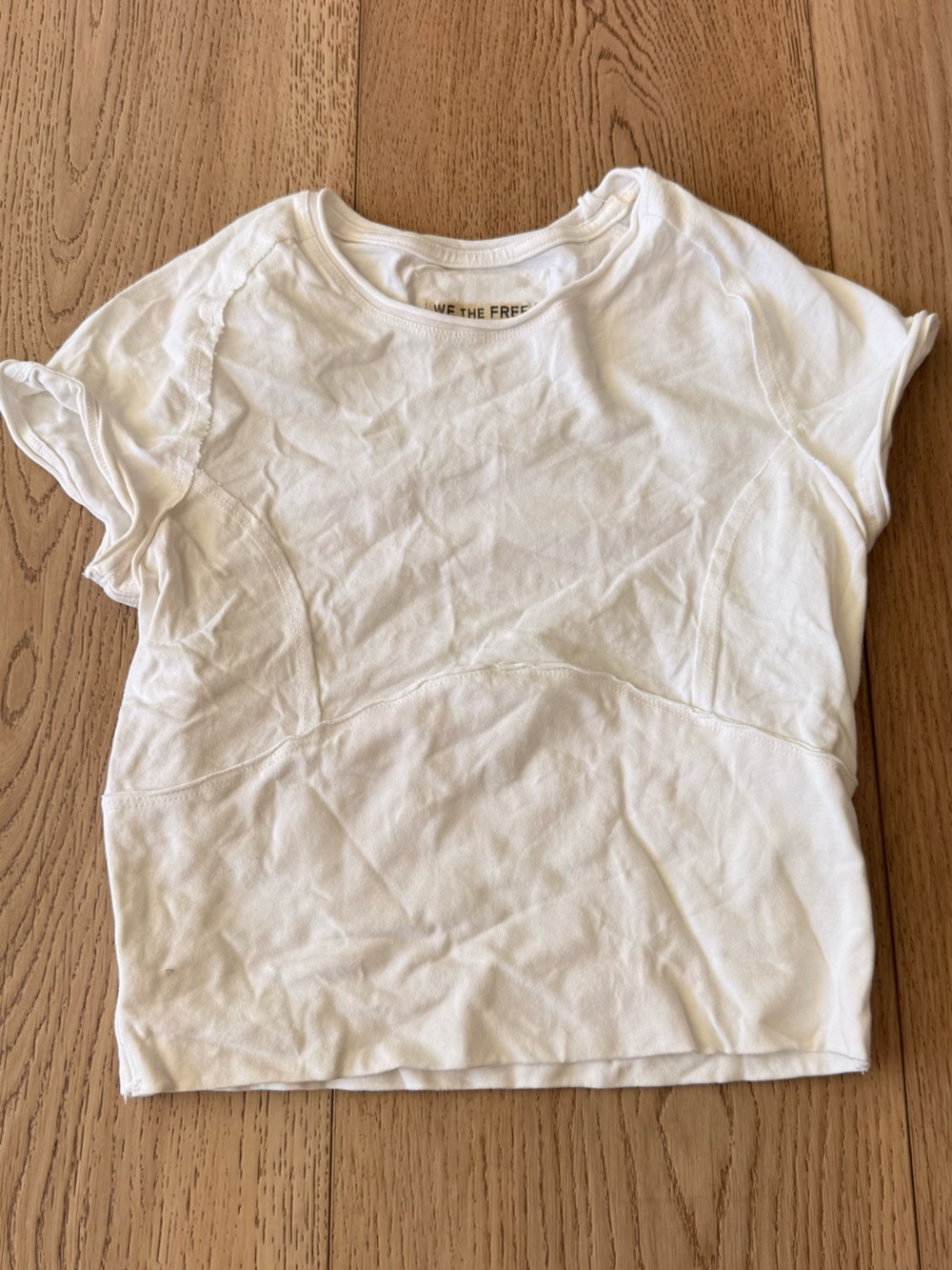 We The Free Kids White Short Sleeve Crew Tee